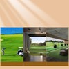 Golf Club Covers,Embroidery Protective Club Covers Golf Putter Head Covers