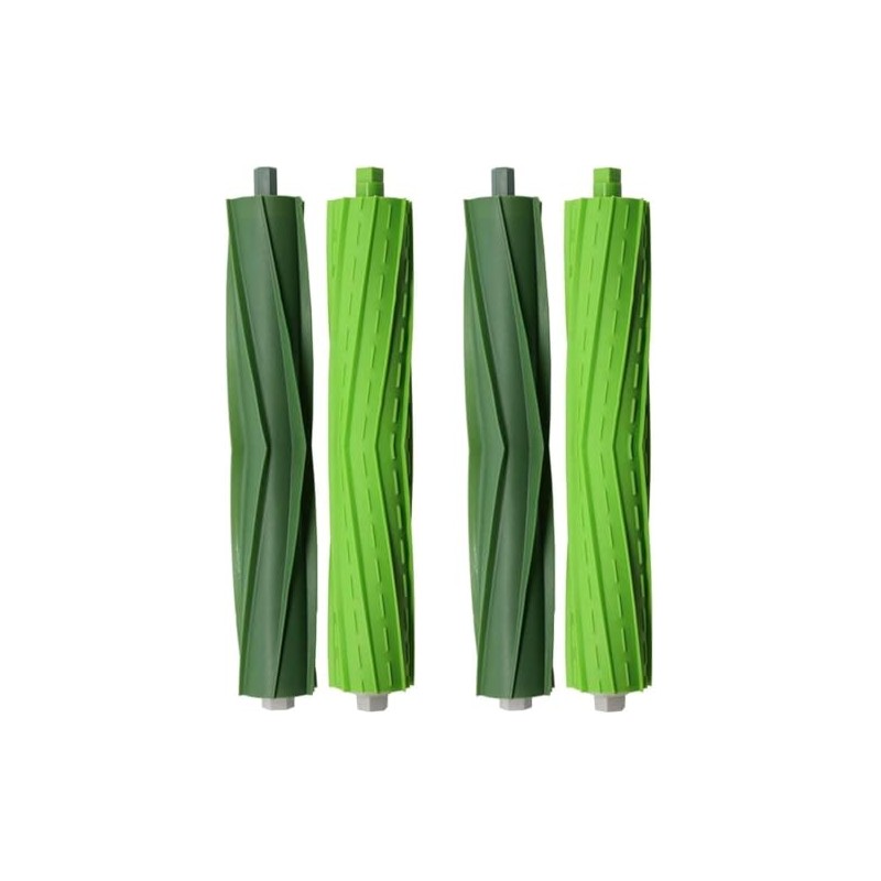 2 Sets Replacement for iRobot Roomba Replacement Parts, Rubber Roller