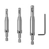 3 Piece Hinge Drill Bit Self Centring, Self Centering Drill