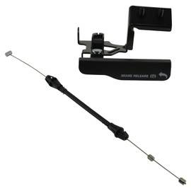 Parking Brake Release Handle Compatible with 2004 Ford F-150 Heritage 1999-2004 F-250 Super Duty F-350 F-450 F-550