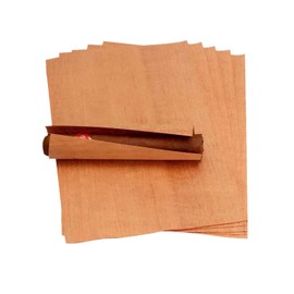 10PACK Cedar Sheets for Cigars Humidor,Cedar Wood Veneer Lumber Strip Chip for Dividing or Lighting Up Cigars, Cigar Companion Cigar Accessories,Humidor Accessories for Tube Jar and Box