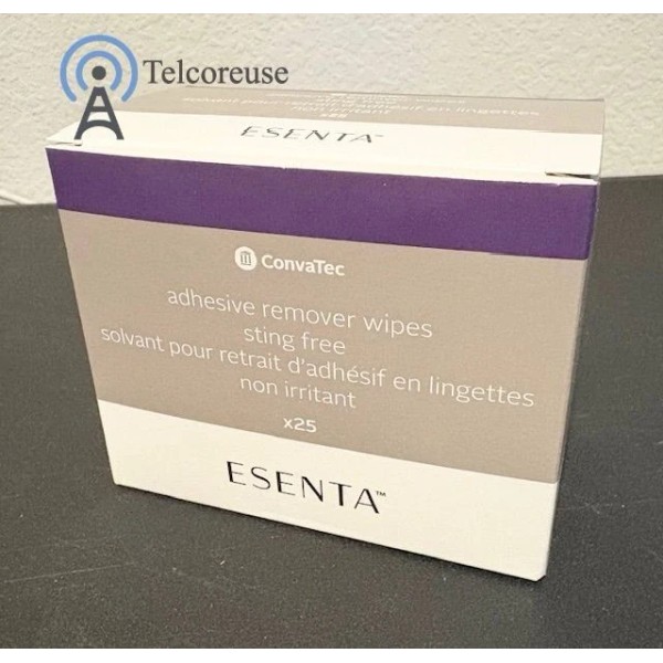 ConvaTec 423391 Convatec Esenta Sting Free Adhesive Remover Wipes 25QT,