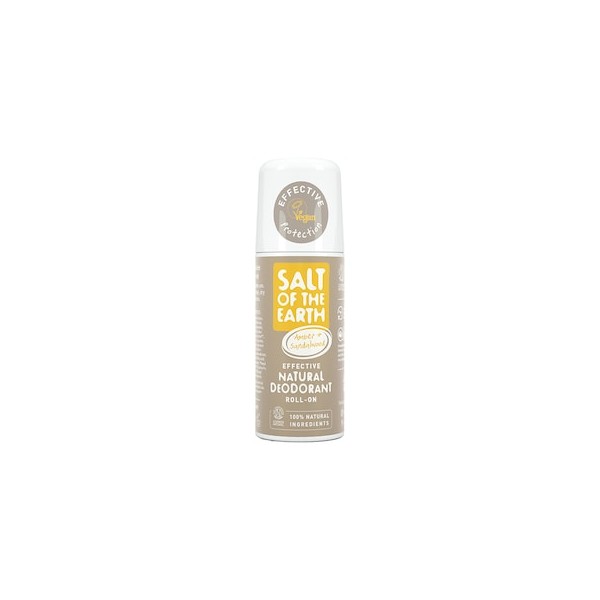 Salt of the Earth - Amber & Sandalwood Roll-On Deodorant 75ml