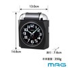 Mag T-656 BK-Z Noah Precision Alarm Clock, Loud Volume, Analog