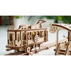 Ugears ユーギアーズ Tram Line トラムライン ;70028　木のおもちゃ 3D立体 パズル