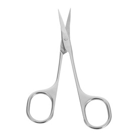 FOMIYES Stainless Steel Eyebrow and Cuticle Scissors Precision Sharp Grooming Tool for Facial Hair and Dead Skin Trimming Ergonomic Grip for Comfortable Control Multipurpose Manicure