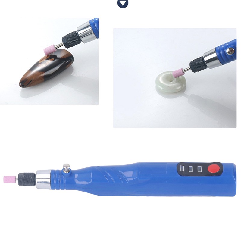 Electric Engraving Pen Handheld Rechargeable Micro Engraver Etching Pen Carve