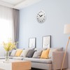 CIGERA 12 Inch Metal Wall Clock with Circular Saw Blade