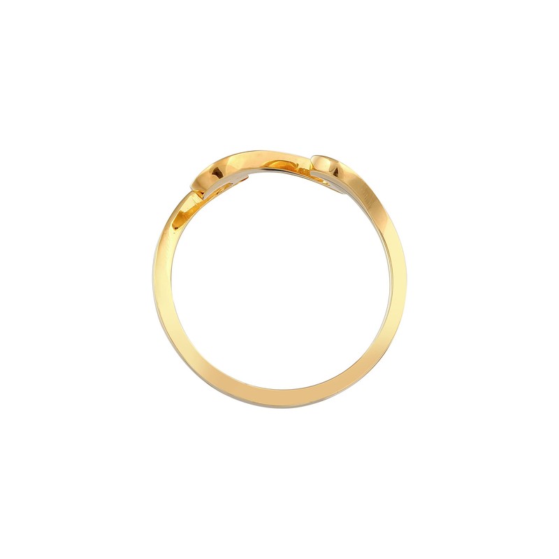 Elli Women's Maritime Basic Wave Ring in 925 Sterling Silver,