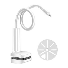 Baby Monitor Mount - Baby Monitor Crib Mount - Long Arm Bracket Flexible Clip Clamp for Nursery Cot Kitchen Shelf Bathroom Furniture