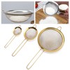 Stainless Steel Fine Mesh Oil Strainer Flour Colander Sieve Sifters