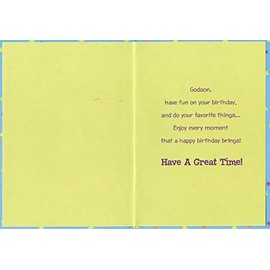 Rockets and Robots - Designer Greetings Birthday Card for Godson