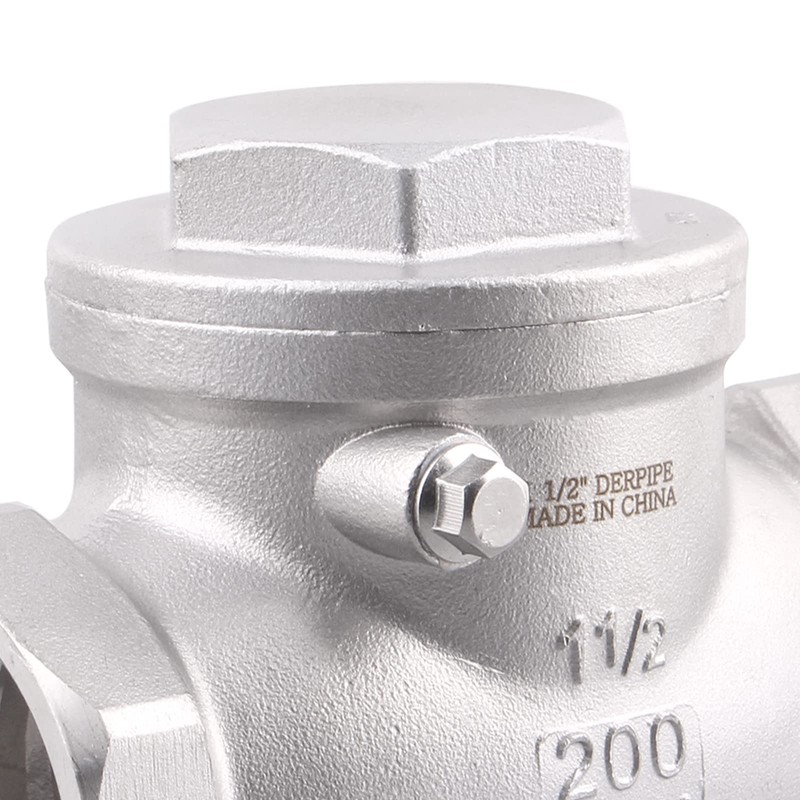 DERPIPE 1-1/2 Inch Swing Check Valve - WOG 200 PSI