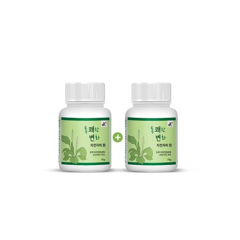 두리농산 1+1 Exciting Change Psyllium Shell 75gx1 Bottle + 1