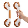 TAILI Shower Grab Bar, 2 Pack 12 Inch Suction Grab