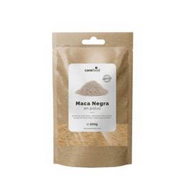Carefood - Organic Black Maca Powder 200 g - Superfood 100% Organic - Suitable for Vegans - Super Food Ecological - Ideal for Shakes, Juices and Smoothies to Increase Nutrient Supply