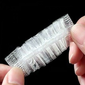 GWM 100pcs Ear Covers Disposable Self Hair Dye Earmuffs Ear Protection Vinyl Covers Ear Covers for Dyeing Disposable Vinyl