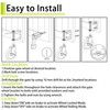 4 Inch Heavy Duty Fence Gate Wheel for Metal Tube,