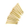 100Pcs Brass Wall Pins, Round Head Brass Brad Nails for