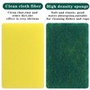 50 Pack Individually Wrapped Sponges, Kitchen Dishwashing Sponge Bulk, Non