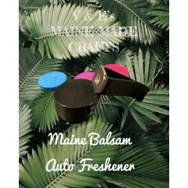 V & E's MAINE MADE CRAFTS Auto Freshener  Maine Balsam