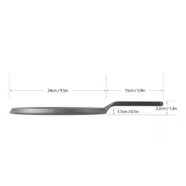 HAWOK Cast Iron Griddle, Dia.9.5", Comal Round Pan, Perfect for Pancakes, Pizzas, and Quesadillas, Pre-seasoned