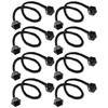 8 Packs Magnetic Curtain Tiebacks for Drapes, Decorative Drape Tie