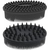 2 Piezas Cepillo Corporal de Silicona, Estropajo Corporal de Suave