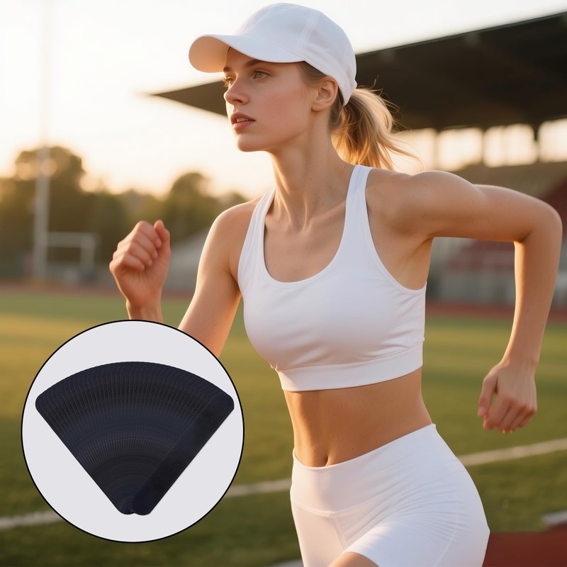 40 Pack Hat Liners Sweat Protection, Hat Sweat Liner Disposable