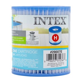 Intex 29007E Swimming Pool Type H Replacement Cartridge Filter - Choose Quantity - 6 Pack