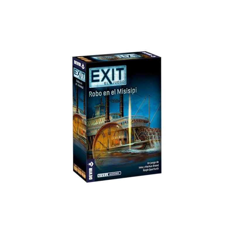 Devir Juego de Mesa Exit 14 Robo en el Mississippi