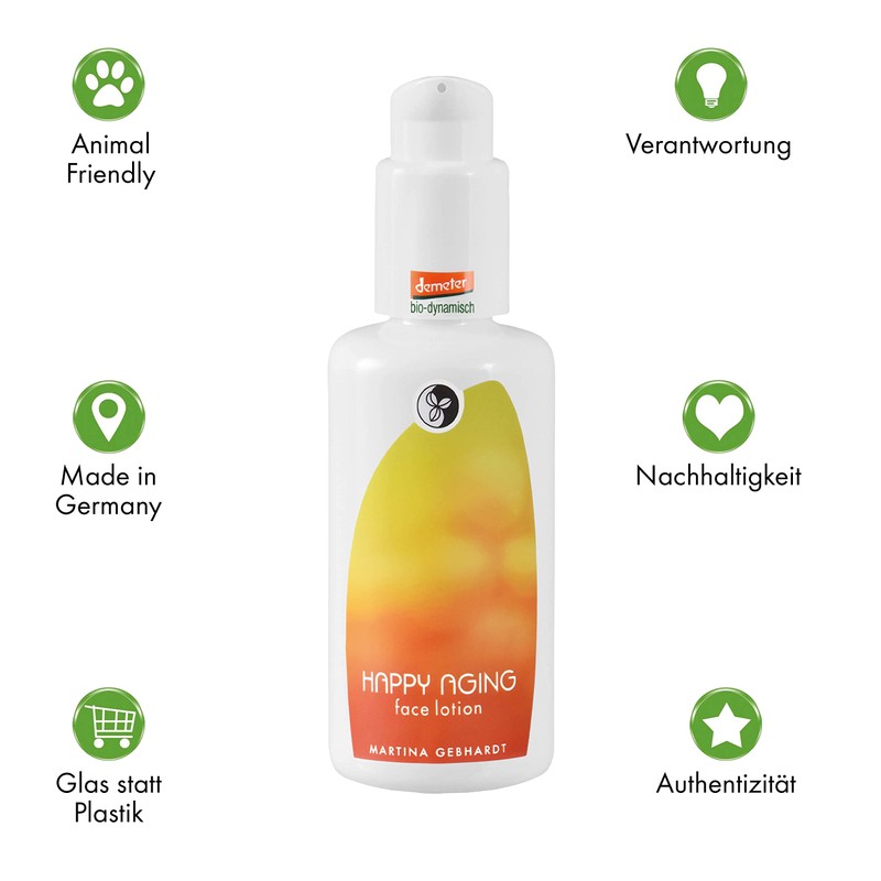 Martina Gebhardt Happy Aging Face Lotion (100 ml) • Organic