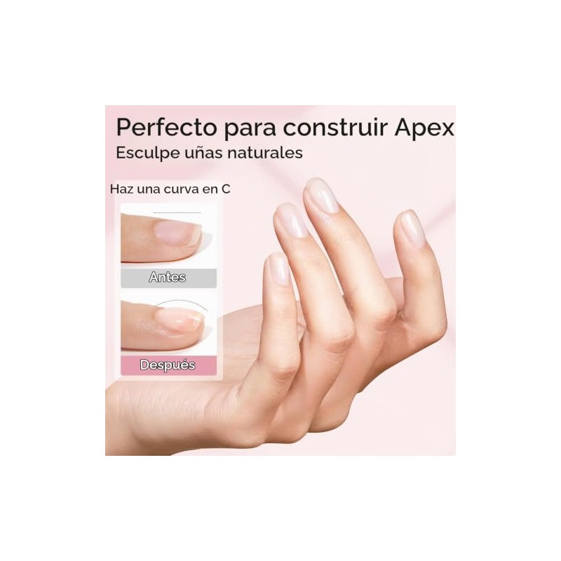 Gel constructor de uñas, 2 piezas de gel constructor de