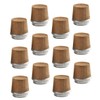 iplusmile 12pcs Wooden Vacuum Bottle Stoppers Cork Stopper for Insulated