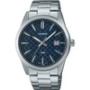 Casio MTPVD03D-2A Analog Silver Band Unisex Watch, Blue Dial, 48