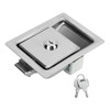 Cocoarm RV Toolbox Latch Stainless Steel Flush Mount Paddle Lock