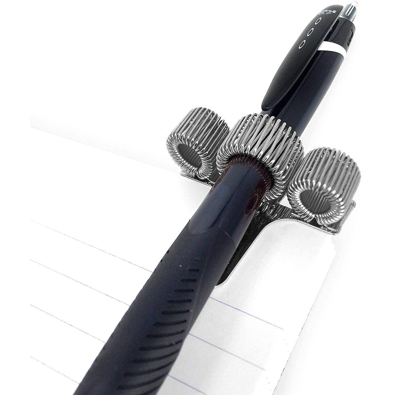 Triple Metal Pen Holder with Pocket Clip - Ideal For