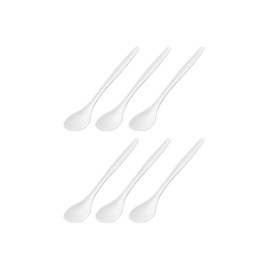 Egg Spoon 6pcs. Plastic mb