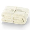DecoKing Henry Cuddly Blanket, Soft, Fleece Microfibre Bedspread in Scandinavian