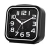 Tinload 5.5" Large Analog Alarm Clock Silent Non Ticking, Gentle