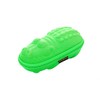 Sunproof Sunglasses case red mouthed Green Crocodile