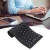 Silicone Keyboard Fully Sealed Design Lightweight Portable Silent Soft Comfortable