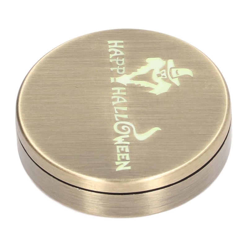 Slider Haptic Coin Anti Stress Luminous Pumpkin Pattern Exquisite Magnetic
