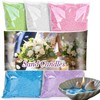 Sukh Snow Pearled-Candles with Wicks - DIY Candle Sand, Mixed
