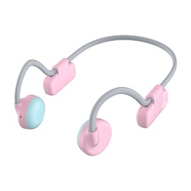 myFirst - Auriculares inalámbricos de conducción ósea (versión lite) para niños, adecuados con micrófono integrado para clase en línea, reproductor de música, audiolibro para niñas y niños de 4 a 15
