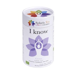 "I Know" Crown - Sahasrara Chakra | Organic Tea | Certified Vegan | Be Better Chakra by Kerstin Linnartz, 15x Biodegradable Pyramid Teabags, (1 x 30 g)