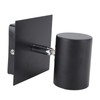 Black GU10 Bulb Holder Modern Lamp Base Metal Light Socket