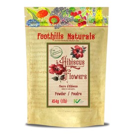 Foothills Naturals Hibiscus Powder 454g, Pure