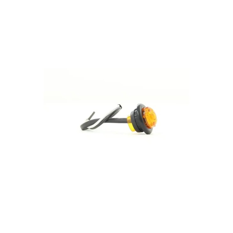 Optronics 4 Pack 3/4" Amber LED Non Directional Marker Light
