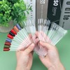 Adecco LLC - Juego de 200 uñas postizas con forma